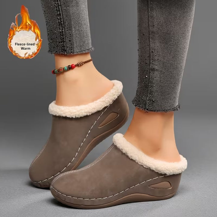 Evelyn – Mocasines Slip-On con Forro de Felpa para Mujer