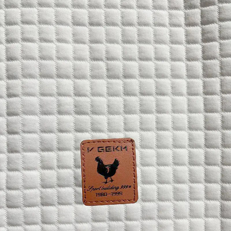 Sudadera acolchada con capucha para hombre, estilo waffle, ideal para deportes al aire libre