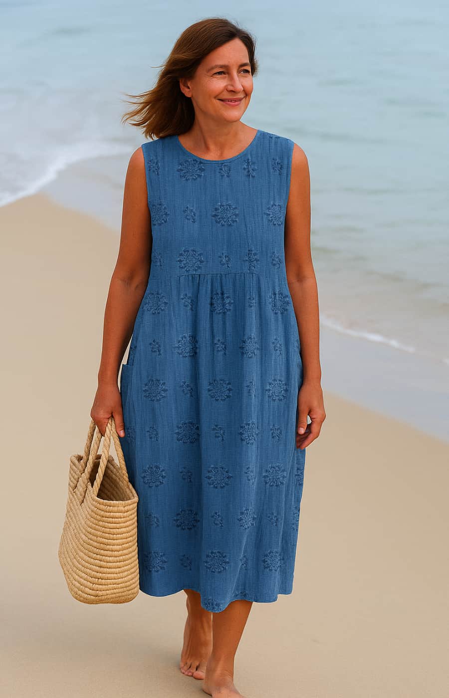 Vestido Midi Elegante y Chic