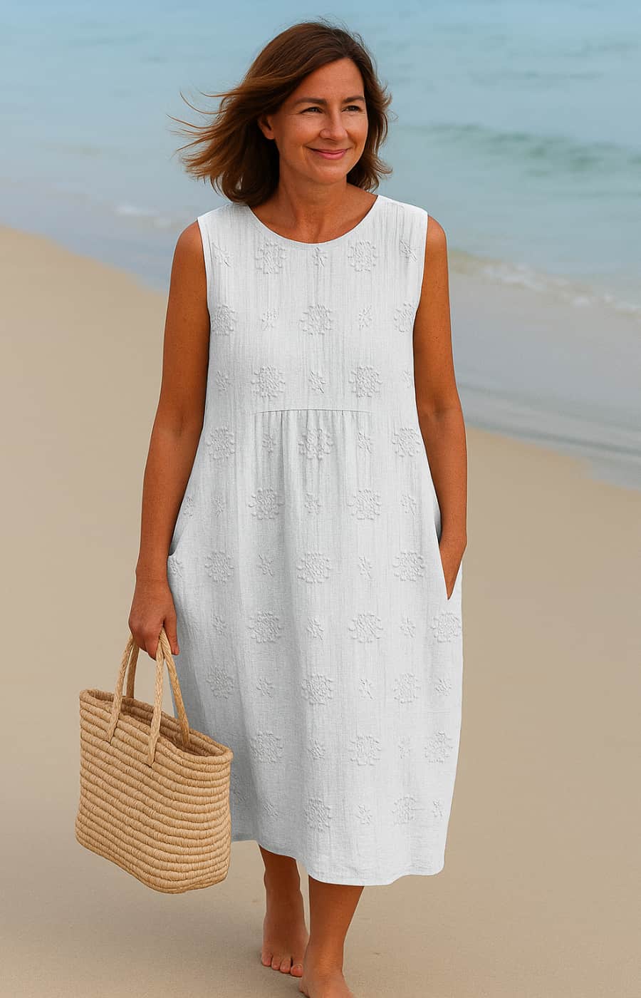 Vestido Midi Elegante y Chic