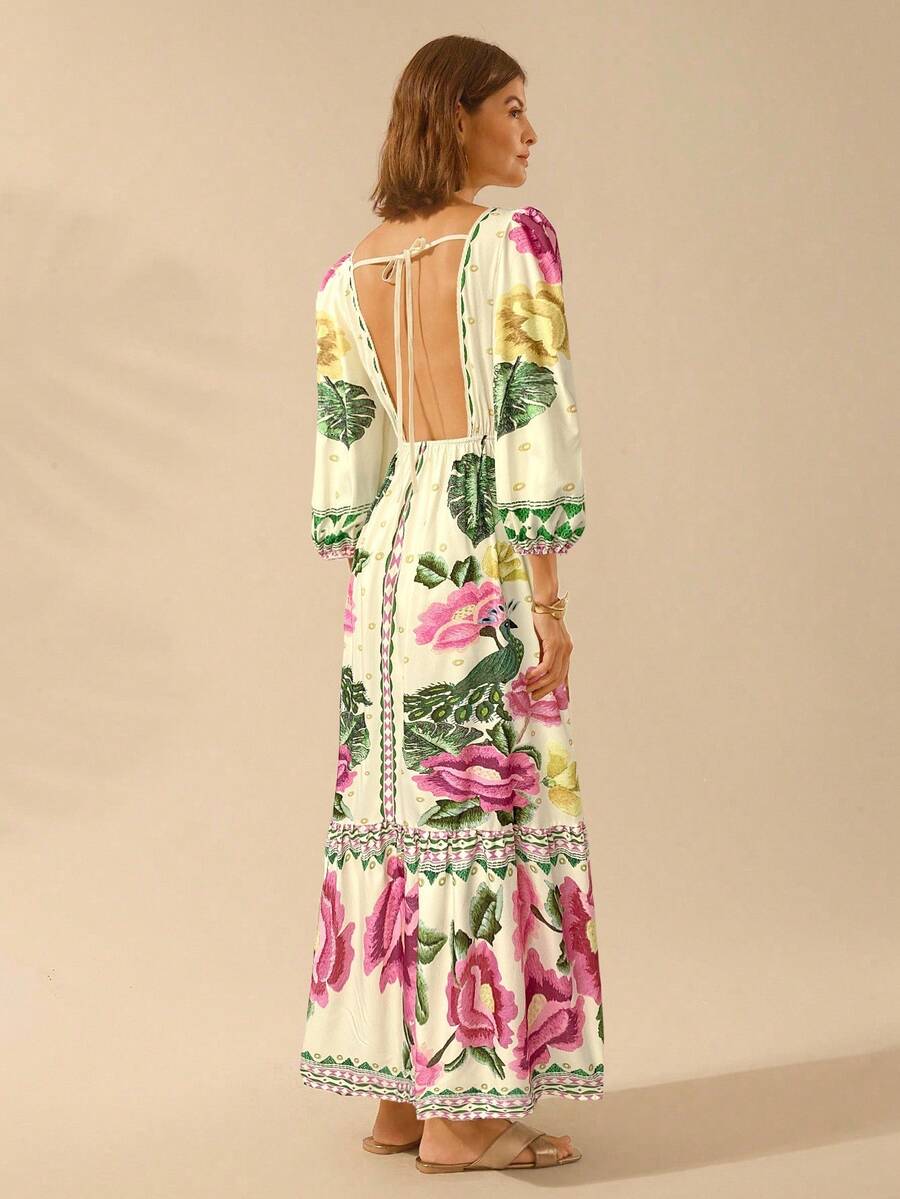 Breezy | Vestido Floral de Vacaciones