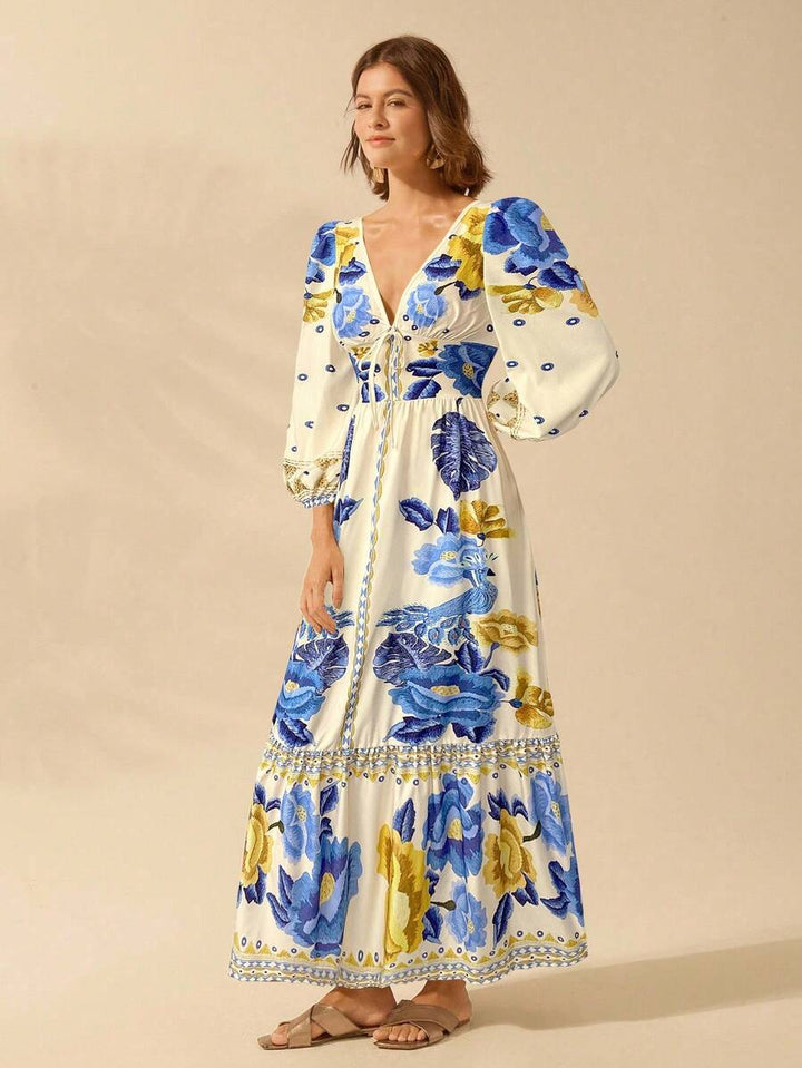 Breezy | Vestido Floral de Vacaciones