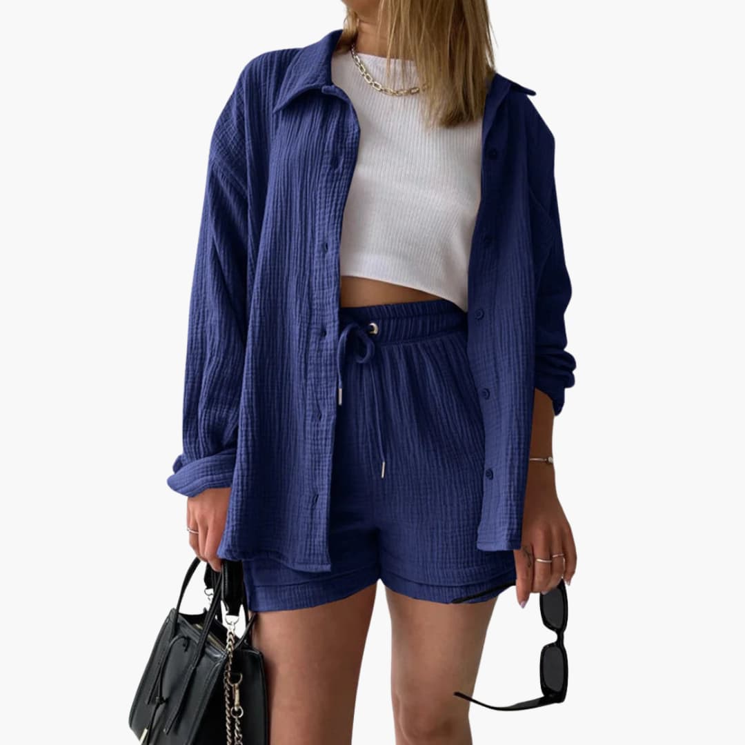 Tracy Conjunto Elegante de 2 Piezas Victoria