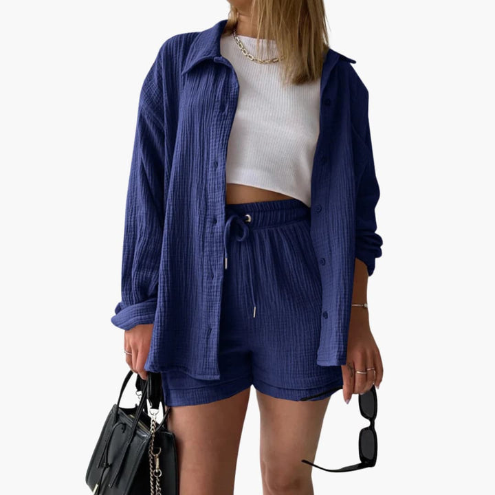 Tracy Conjunto Elegante de 2 Piezas Victoria