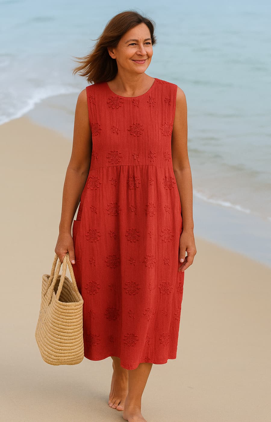 Vestido Midi Elegante y Chic