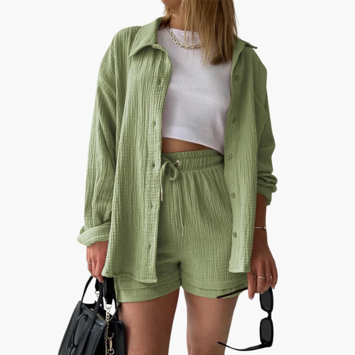 Tracy Conjunto Elegante de 2 Piezas Victoria