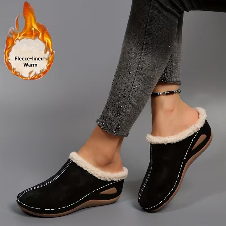 Evelyn – Mocasines Slip-On con Forro de Felpa para Mujer
