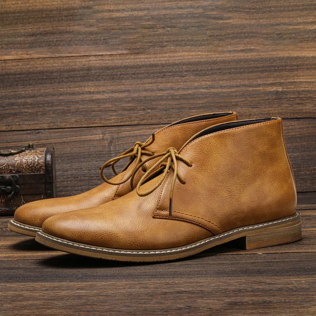 Harvey – Botines Chukka de Cuero con Estilo Atemporal