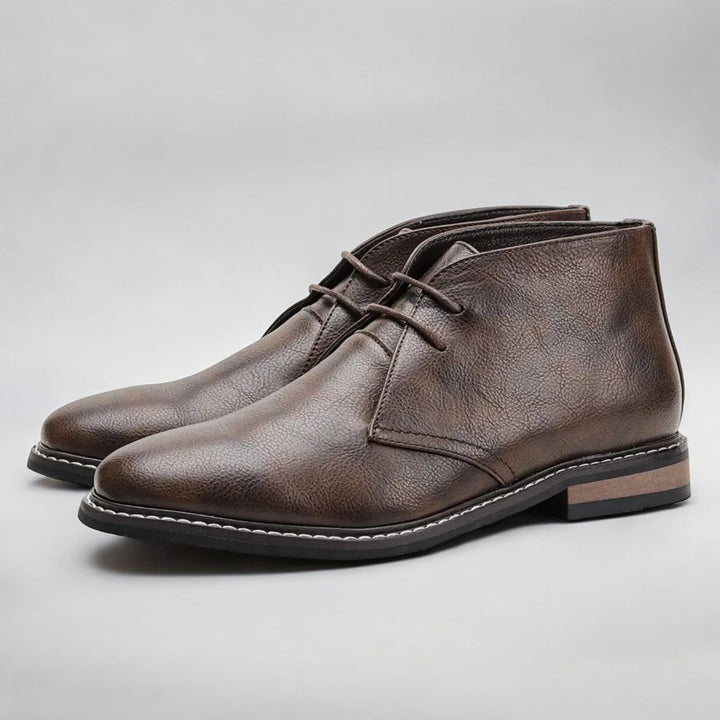 Harvey – Botines Chukka de Cuero con Estilo Atemporal