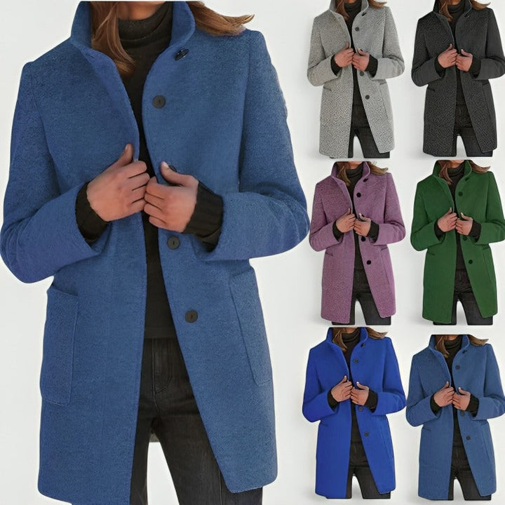 Marisse | Abrigo Clásico de Mezcla de Lana