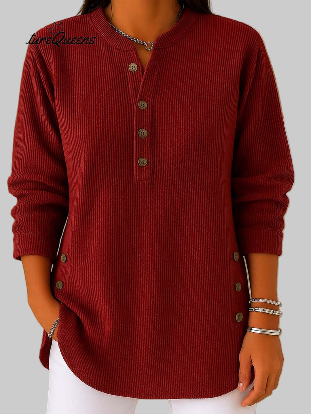 Rocía Suéter de punto suelto para mujer