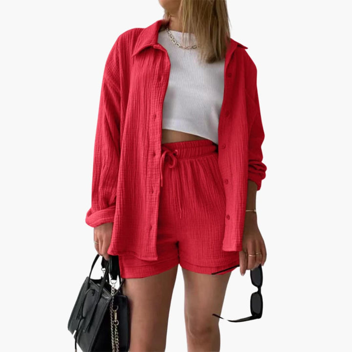 Tracy Conjunto Elegante de 2 Piezas Victoria