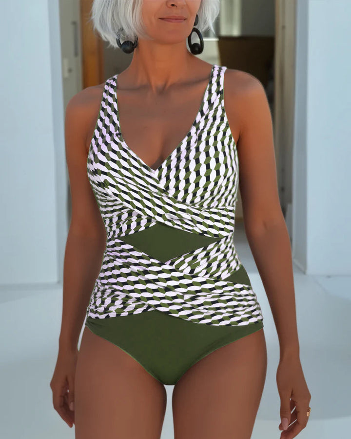 Trikini Cruzado para un Estilo Relajado de Resort