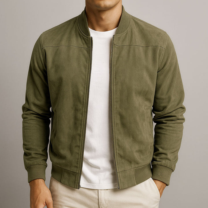 Rafael – Chaqueta de suede con elegancia atemporal
