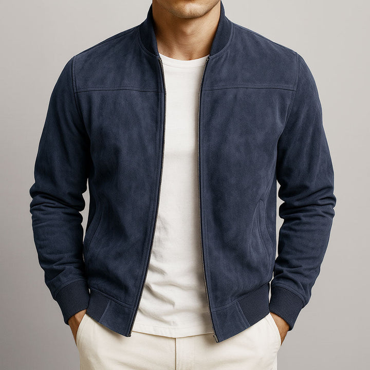 Rafael – Chaqueta de suede con elegancia atemporal