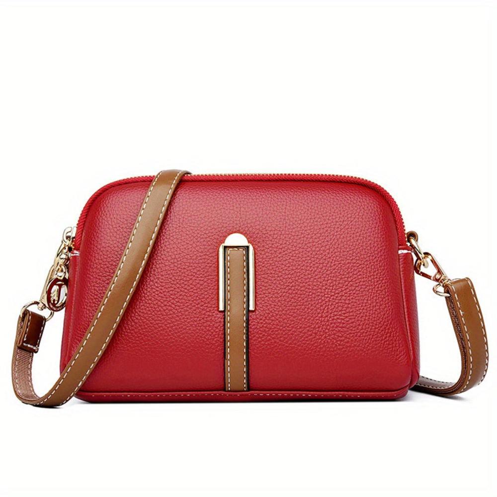Bolso lateral bordado Lychee Mila