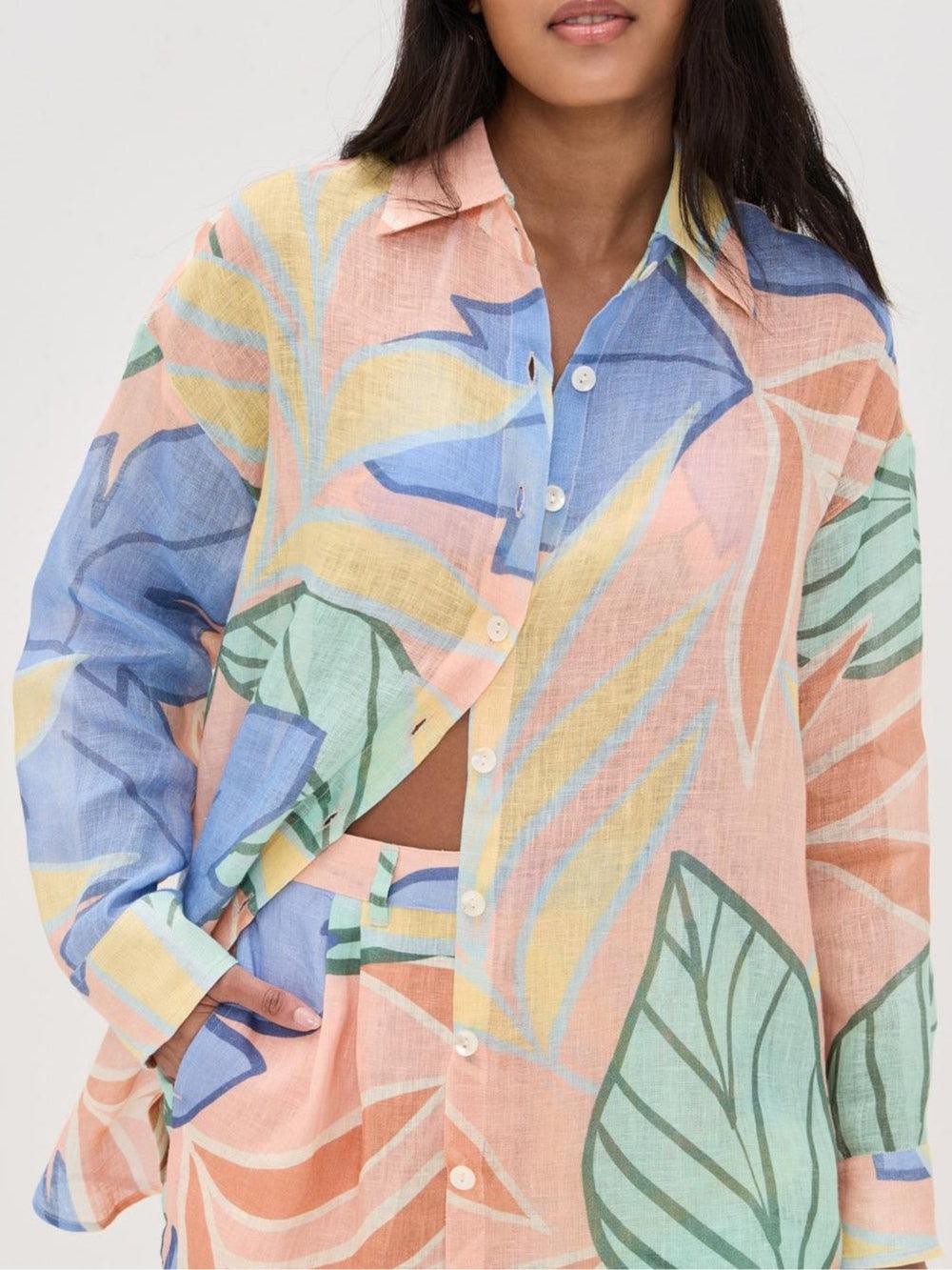 Alana – Conjunto corto tropical y fresco