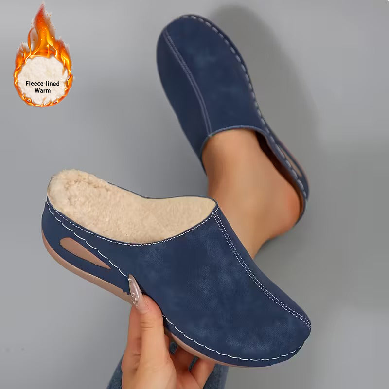 Evelyn – Mocasines Slip-On con Forro de Felpa para Mujer