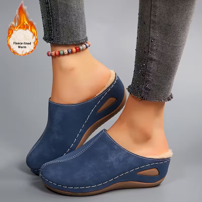 Evelyn – Mocasines Slip-On con Forro de Felpa para Mujer