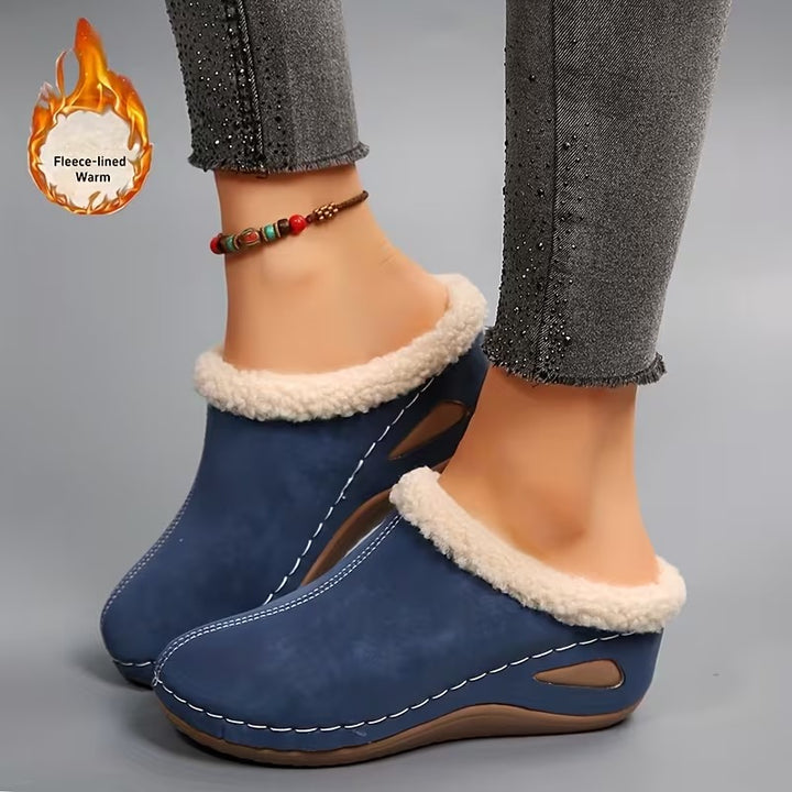Evelyn – Mocasines Slip-On con Forro de Felpa para Mujer