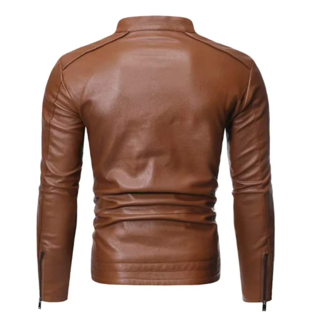 Marco – Chaqueta de Cuero con Elegancia Atemporal