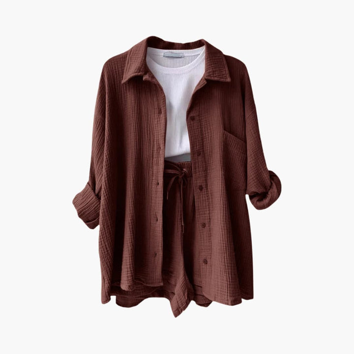 Tracy Conjunto Elegante de 2 Piezas Victoria