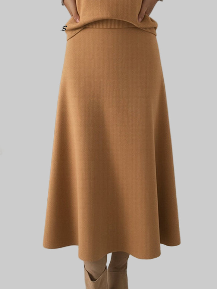 Celestine – Suéter Navideño con Cuello Volante y Toque Acogedor