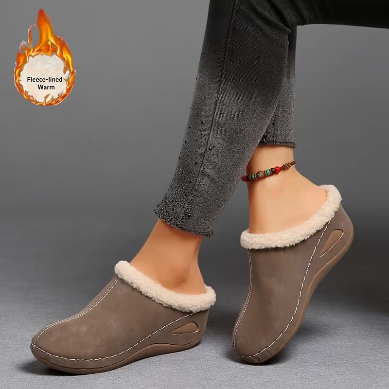 Evelyn – Mocasines Slip-On con Forro de Felpa para Mujer