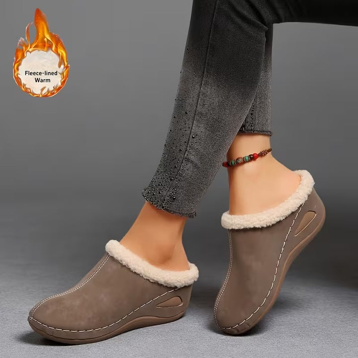 Evelyn – Mocasines Slip-On con Forro de Felpa para Mujer