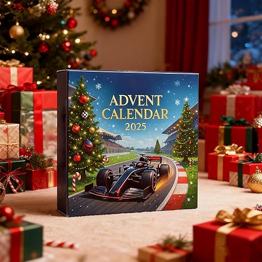 🎄 Calendario de Adviento F1 Racing 2025 – Edición Coleccionista