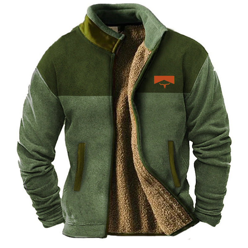 Chaqueta Casual de Forro Polar para Hombre