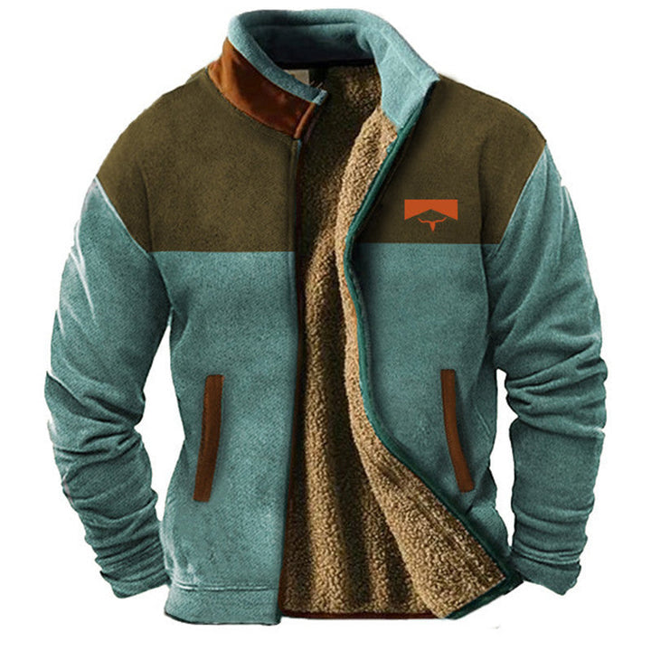 Chaqueta Casual de Forro Polar para Hombre