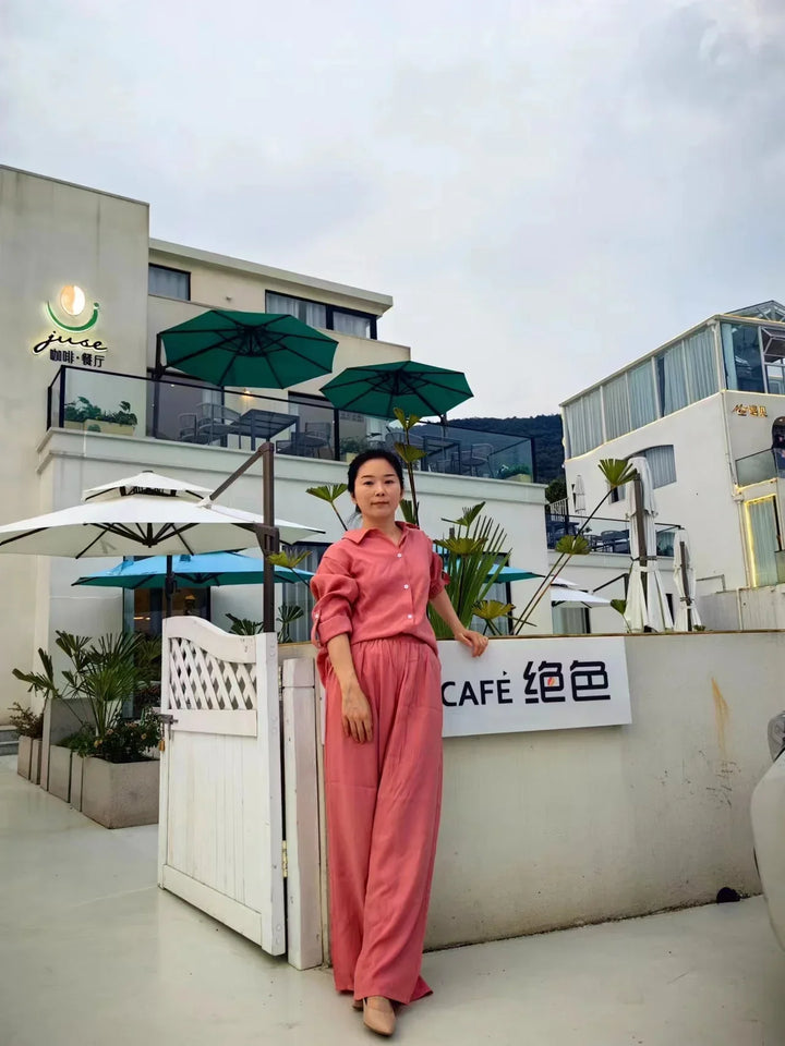 Rose Conjunto Relajado SOLENE