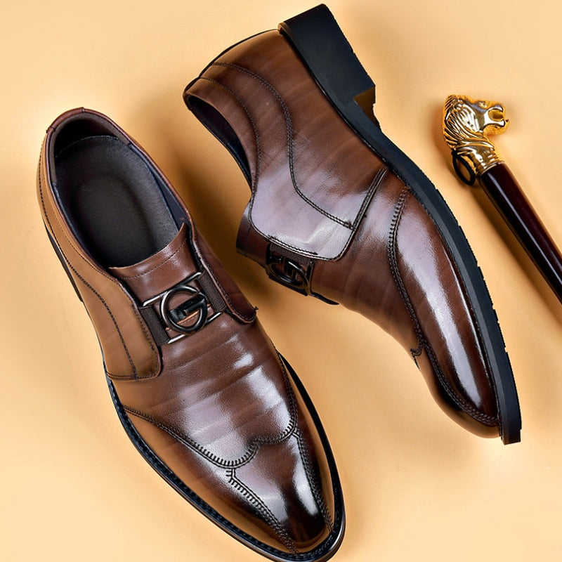 Lorenzo – Zapatos de Cuero Hechos a Mano con Elegancia Atemporal