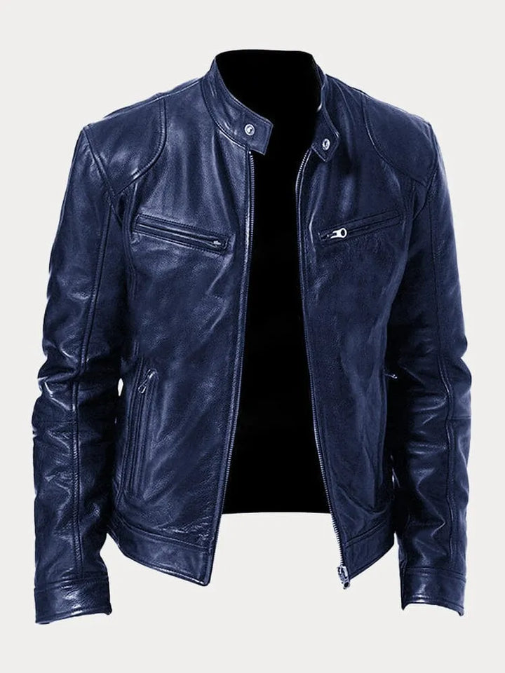 Marco – Chaqueta de cuero con estilo atemporal