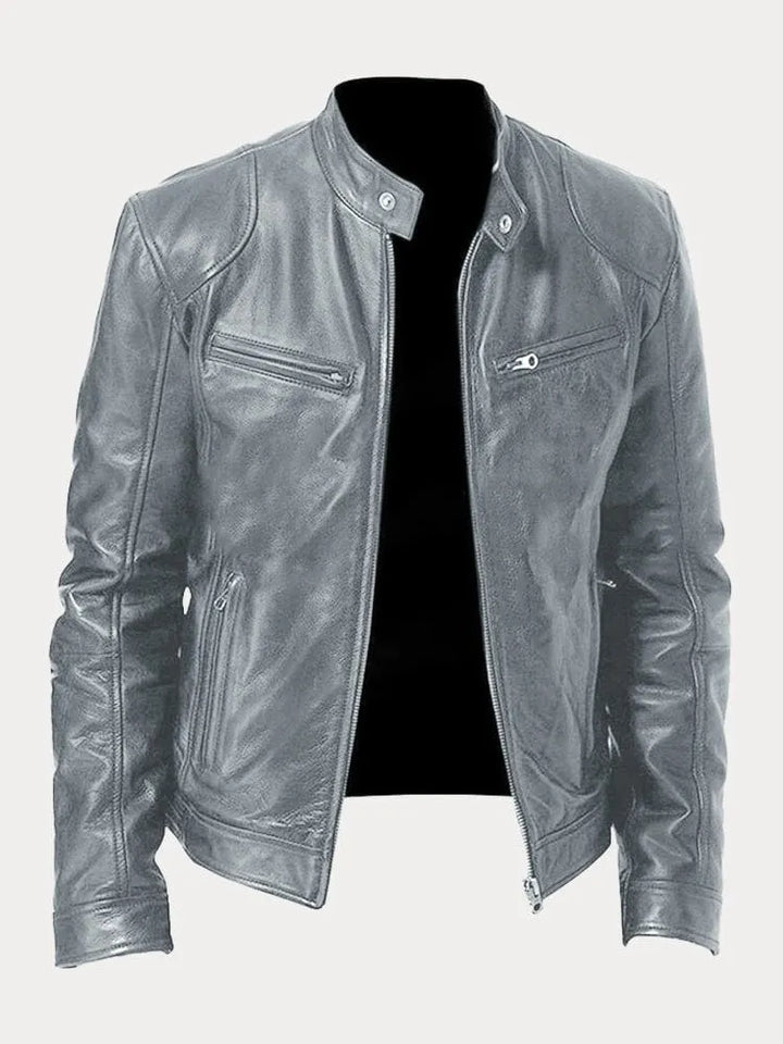Marco – Chaqueta de cuero con estilo atemporal