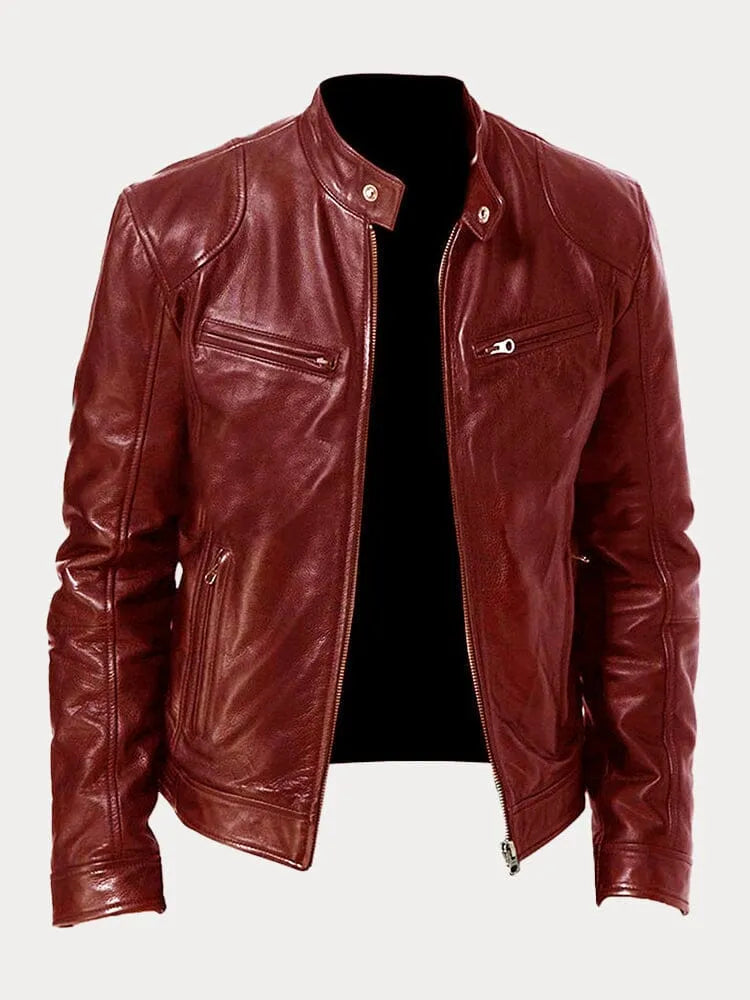 Marco – Chaqueta de cuero con estilo atemporal