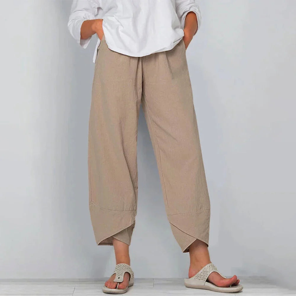 Pantalones Harem Vintage Elegantes