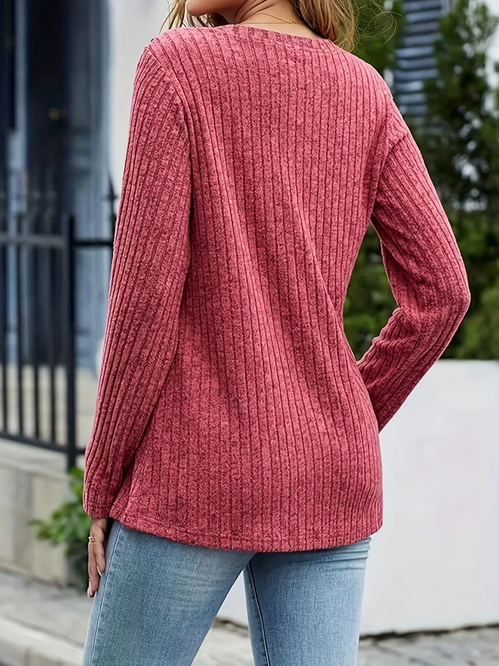 Juliana – Blusa Tunic de Manga Larga para Mujeres