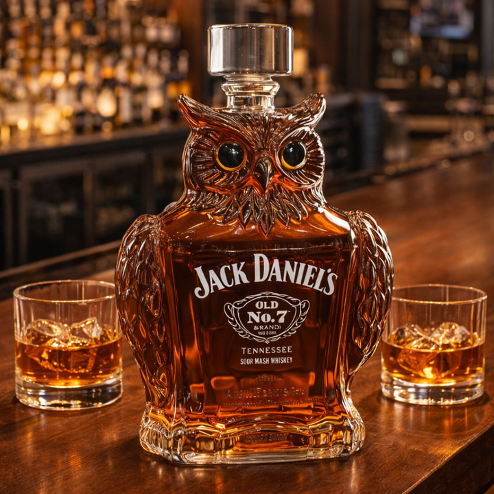 Botellas de whisky — Edición Búhos