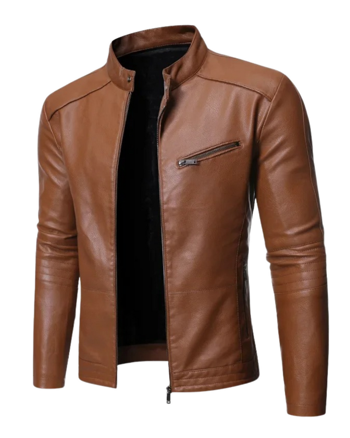 Marco – Chaqueta de Cuero con Elegancia Atemporal