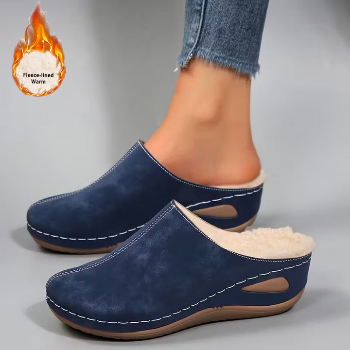 Evelyn – Mocasines Slip-On con Forro de Felpa para Mujer