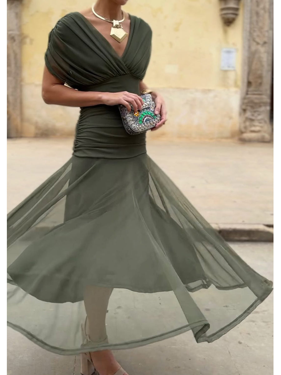 Isolde – Vestido de Boutonniere de Malla Elegante