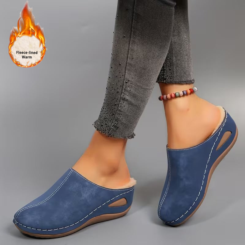 Evelyn – Mocasines Slip-On con Forro de Felpa para Mujer