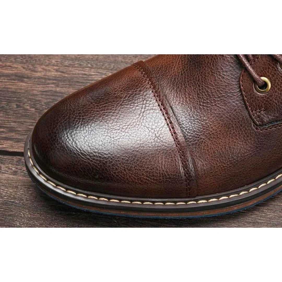Julián – Botas Oxford de Cuero con Elegancia Atemporal