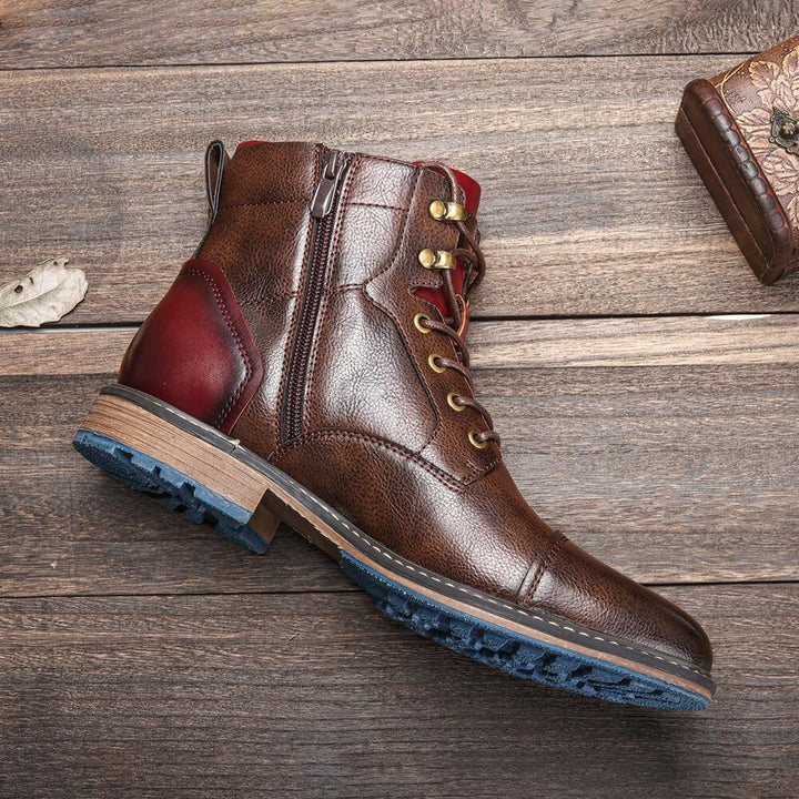 Julián – Botas Oxford de Cuero con Elegancia Atemporal