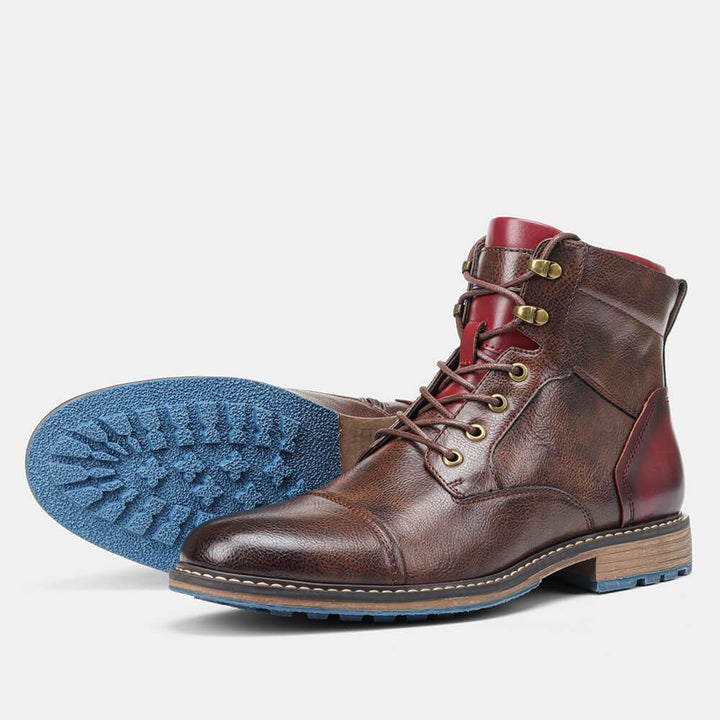 Julián – Botas Oxford de Cuero con Elegancia Atemporal