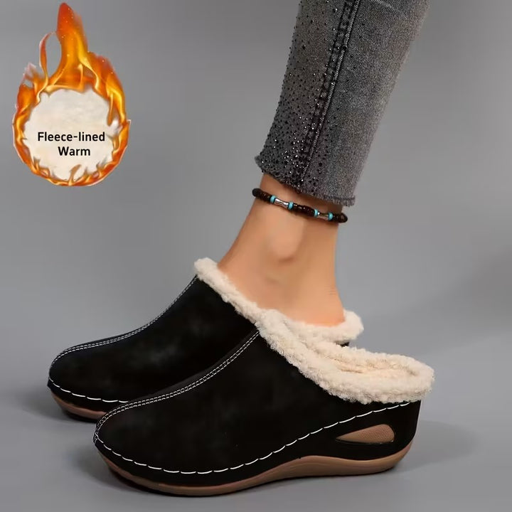 Evelyn – Mocasines Slip-On con Forro de Felpa para Mujer