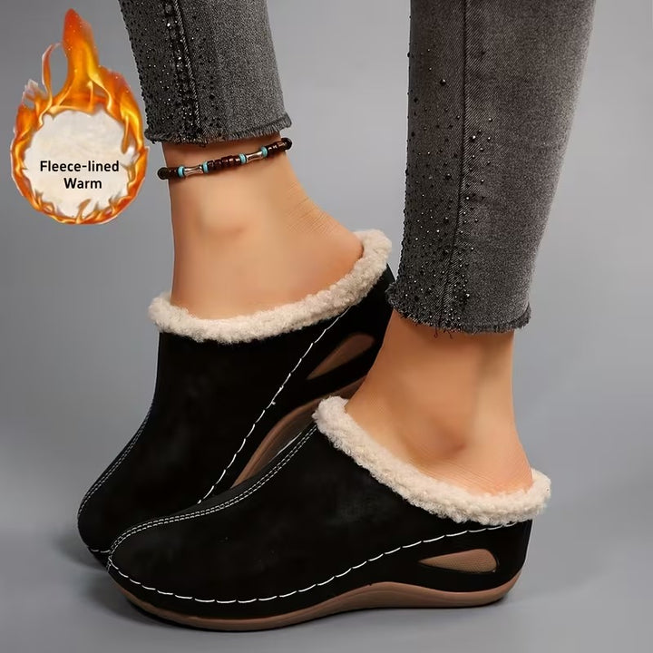 Evelyn – Mocasines Slip-On con Forro de Felpa para Mujer