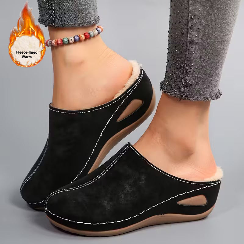 Evelyn – Mocasines Slip-On con Forro de Felpa para Mujer